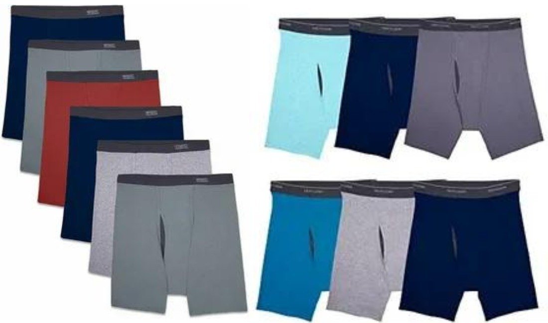 Fruit of the Loom Men's Coolzone Boxer Briefs (Assorted Colors)