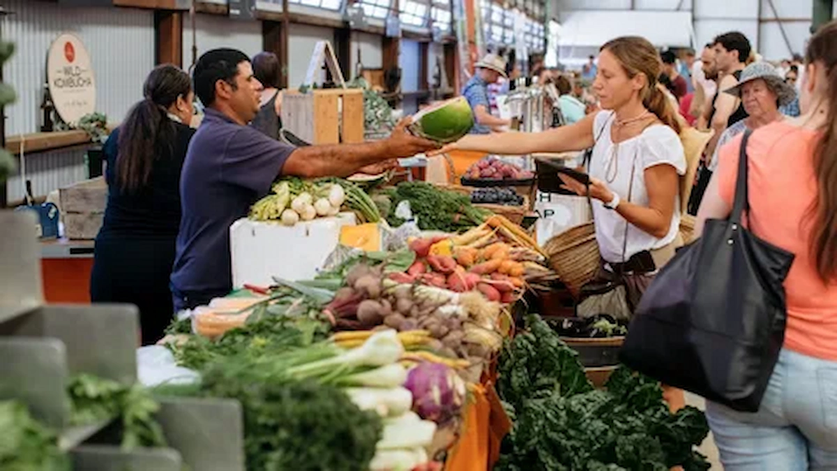 22. Take in a farmers' market