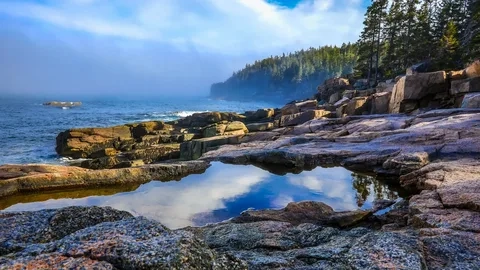 Hiking in Acadia national park