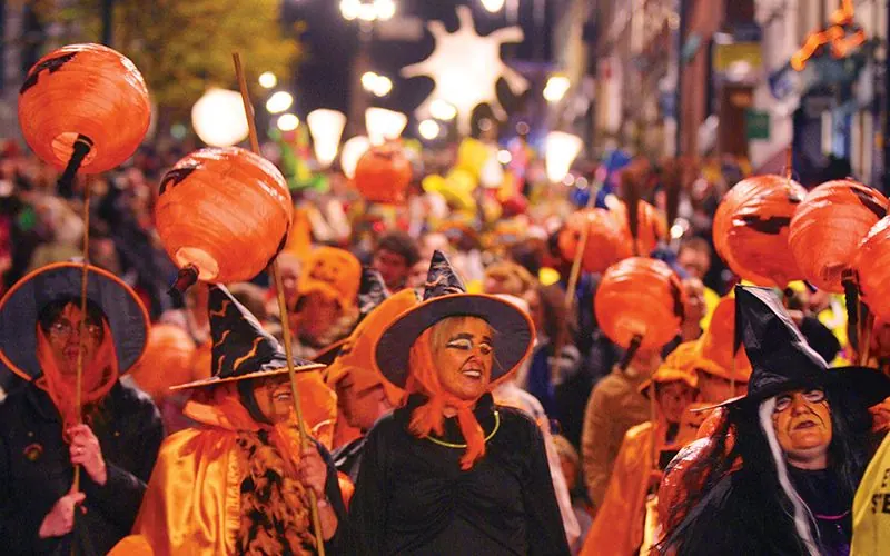 Halloween in Whitby, England