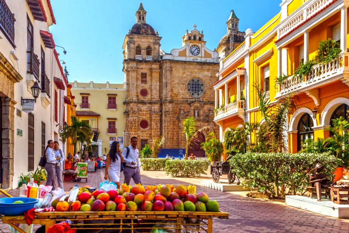 Colombia is a colorful travel destination 