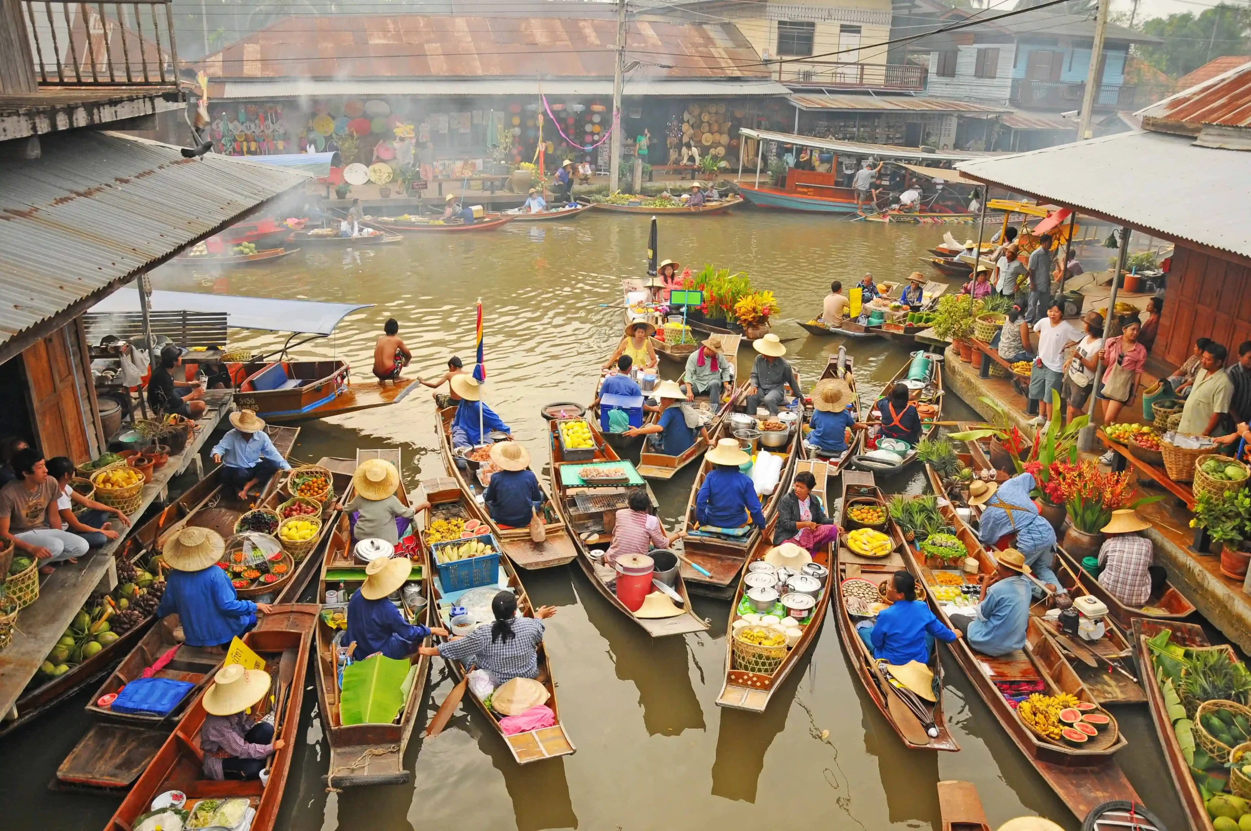 Damnoen Saduak Floating Market, Thailand