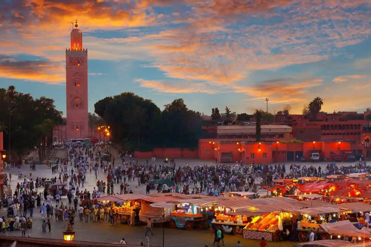 Marrakech Morocco Medina Marrakech Marrakech Jemaa FNA Marrakech City