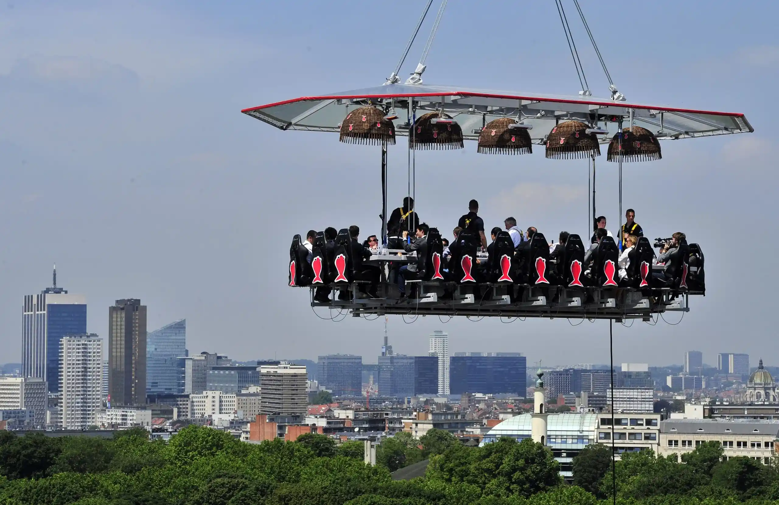 Dine in The Sky, Belgium