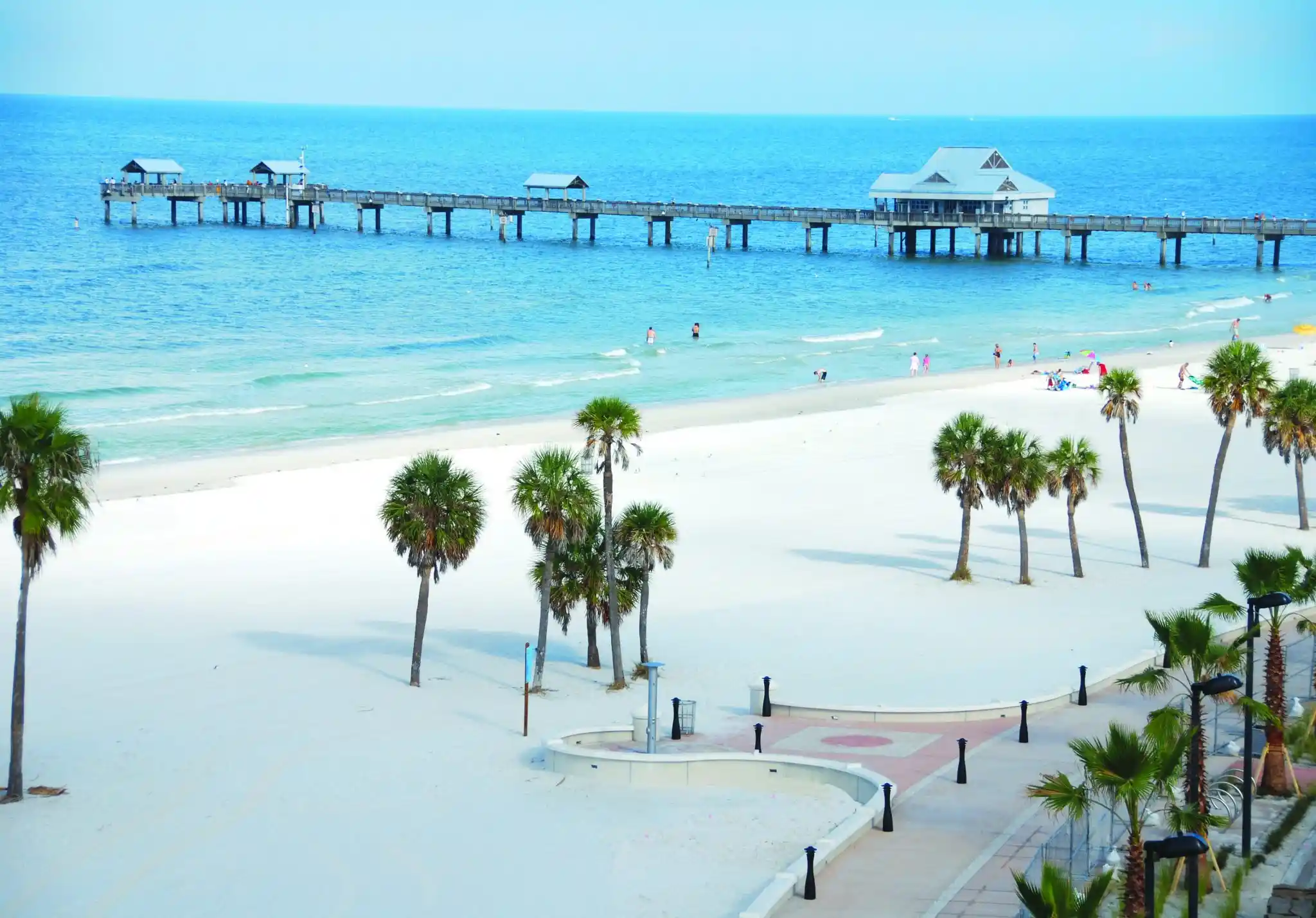 Sunbathing on Clearwater Beach, Florida