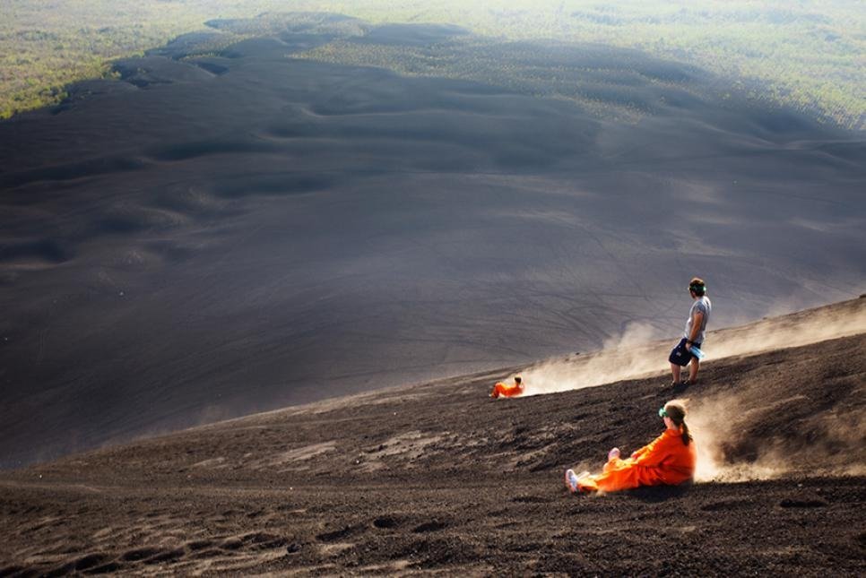 Go Volcano Surfing in Nicaragua