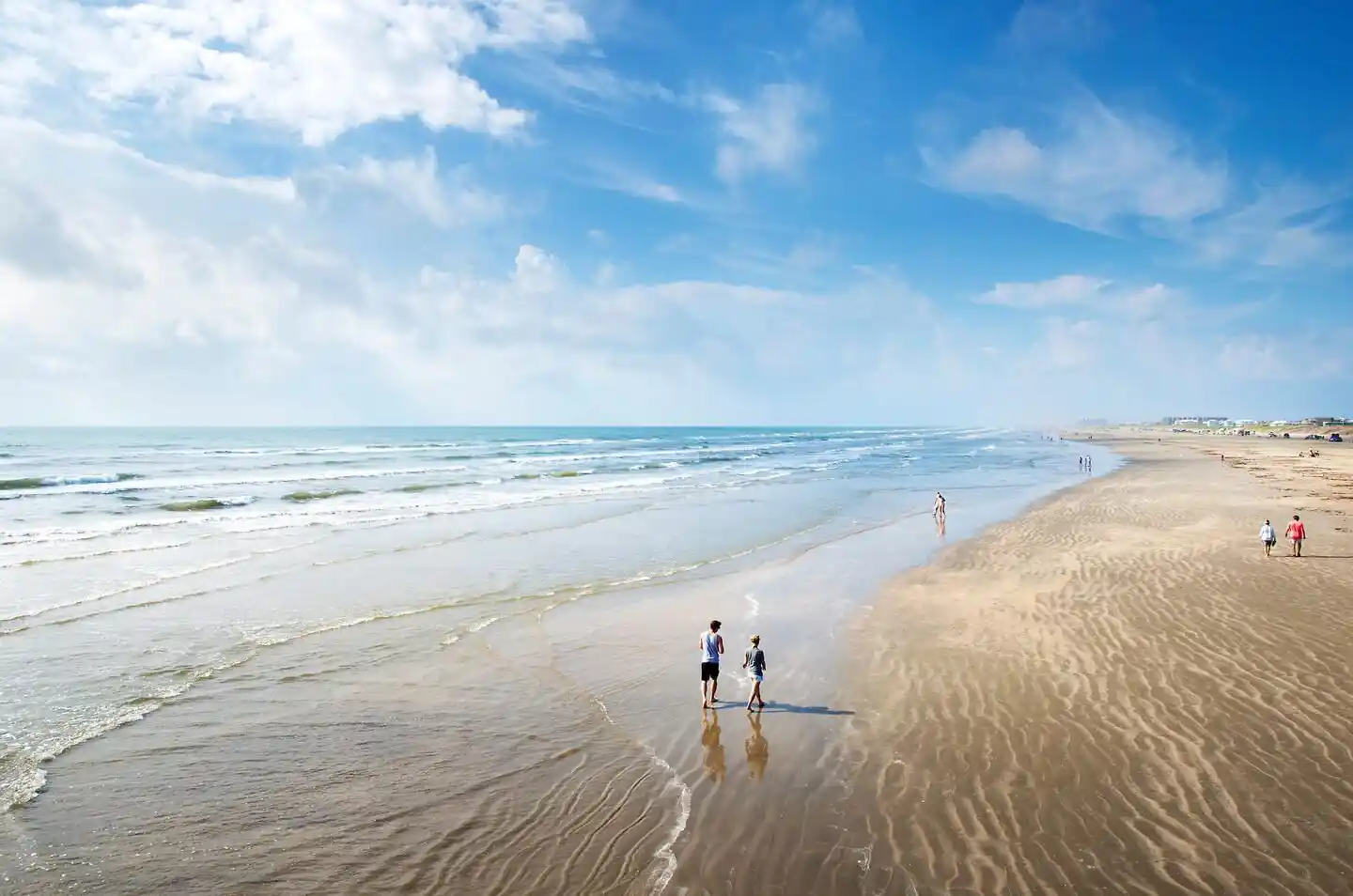 Clean air Texas Beaches