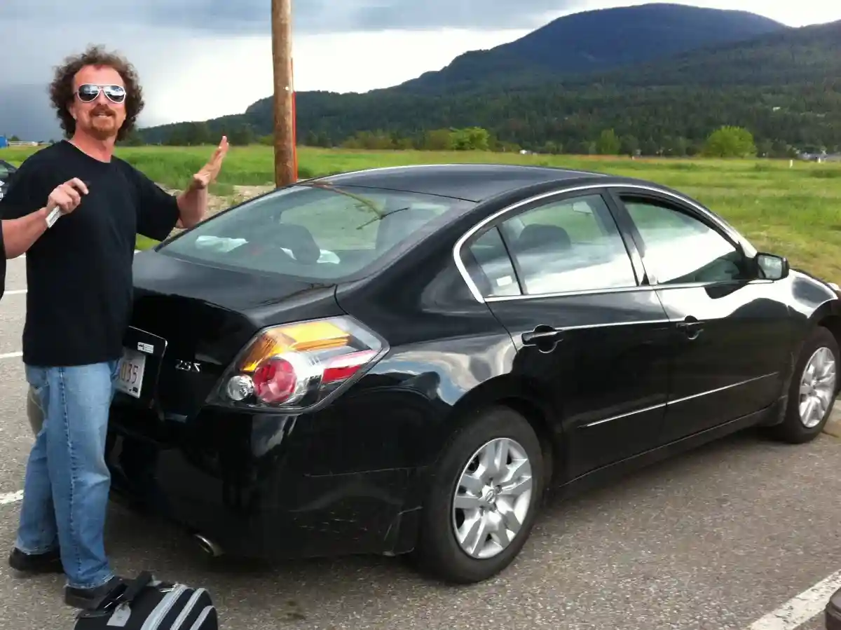 A car rental agency in Hawaii