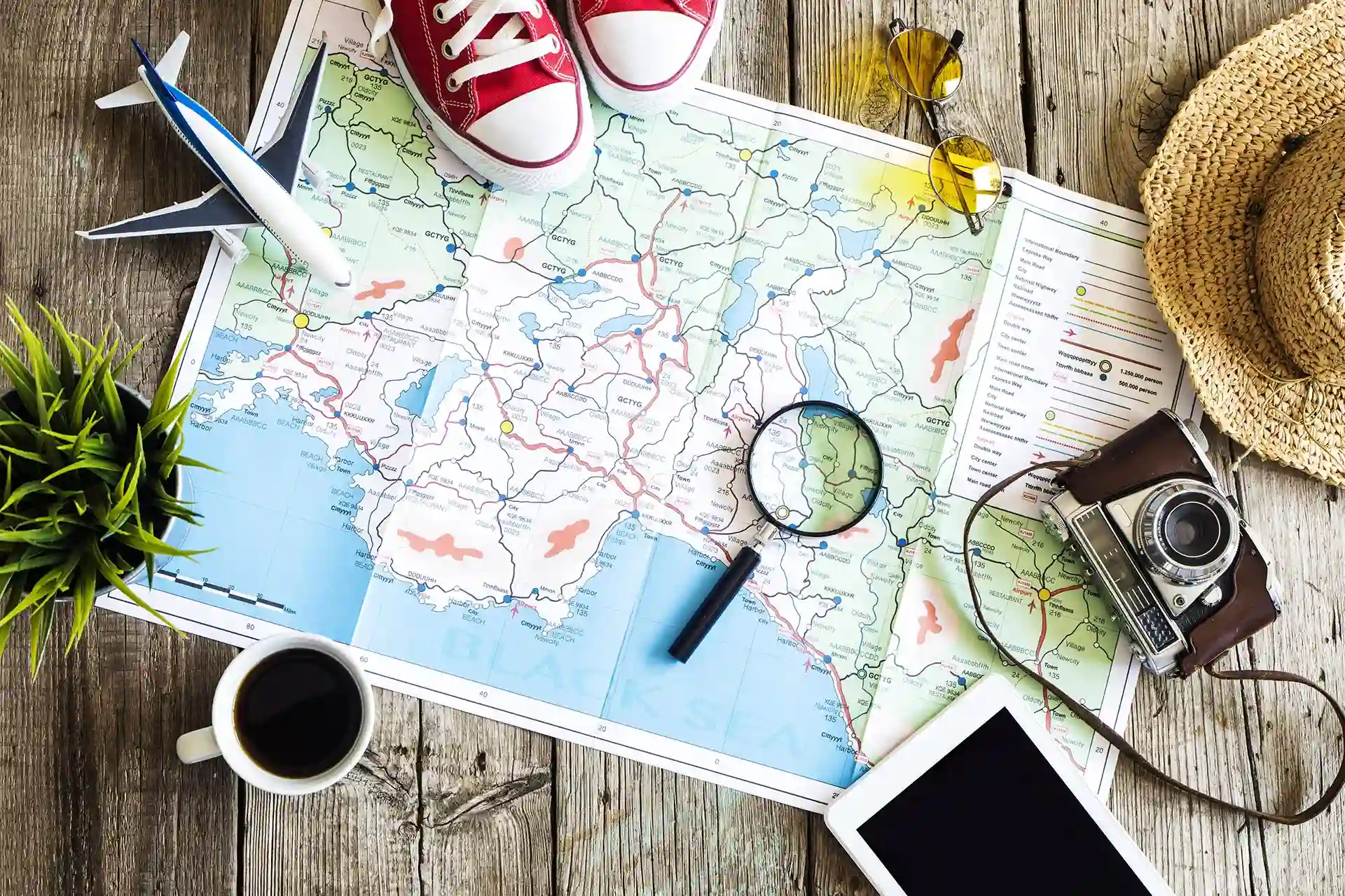 The Art of Route Planning for a Road Trip