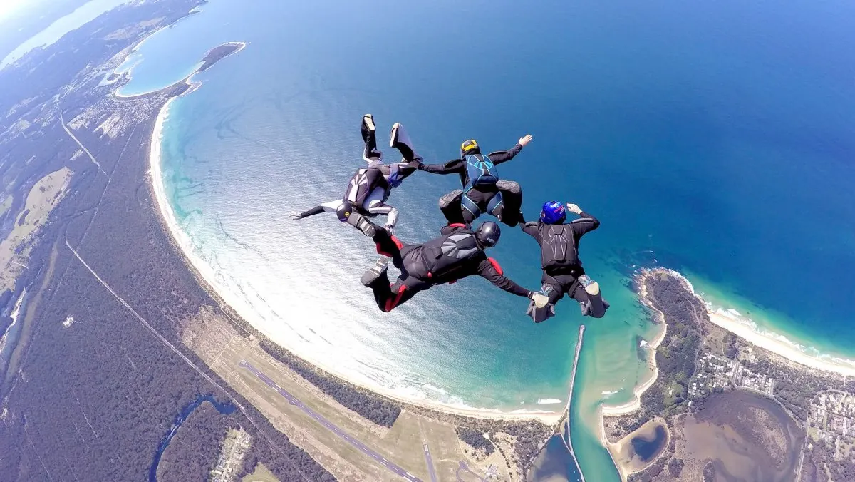 Skydiving in San Jose