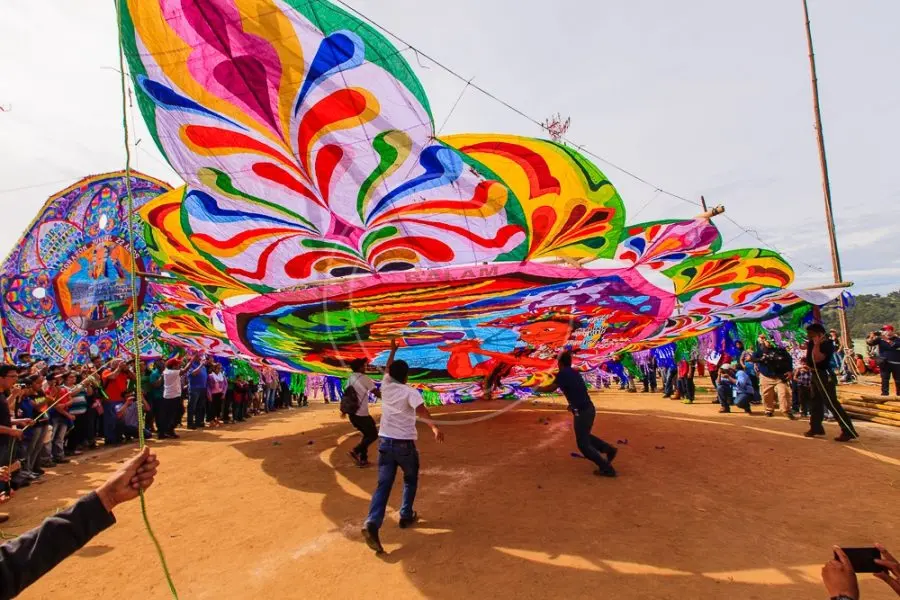 Celebrations of Guatemalan Feast on All Saints Day