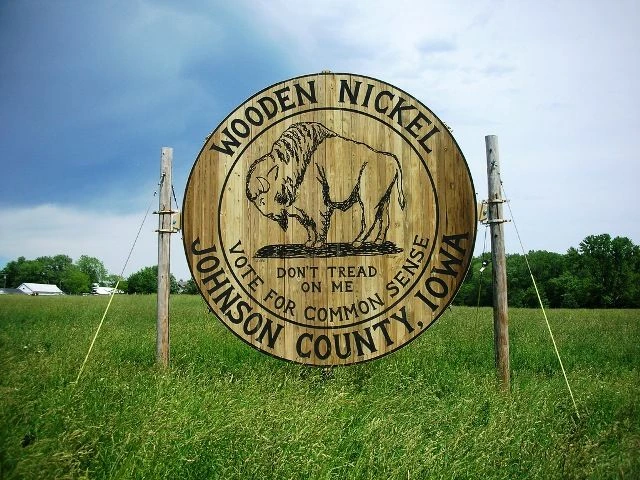 World's Largest Nickel Iowa City