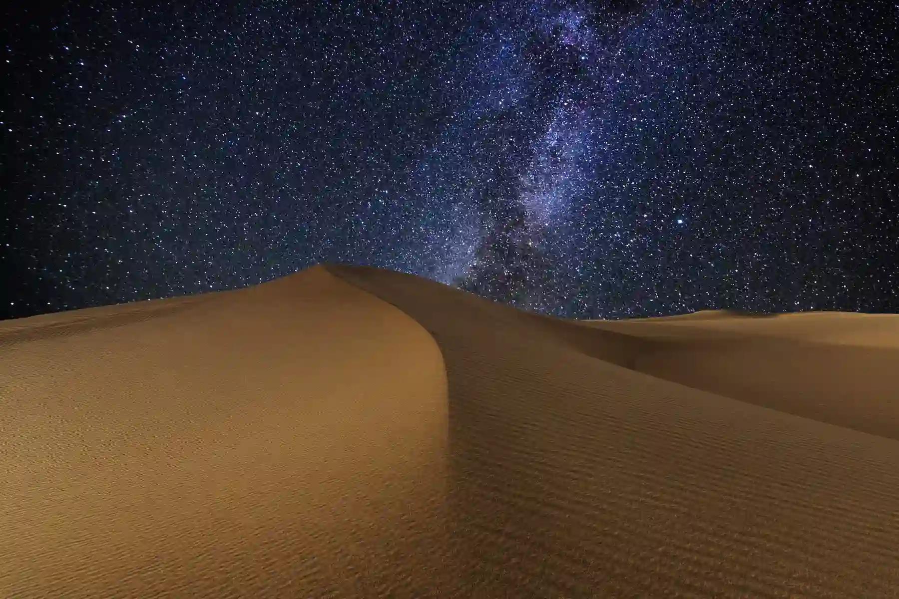 Stargazing in the desert