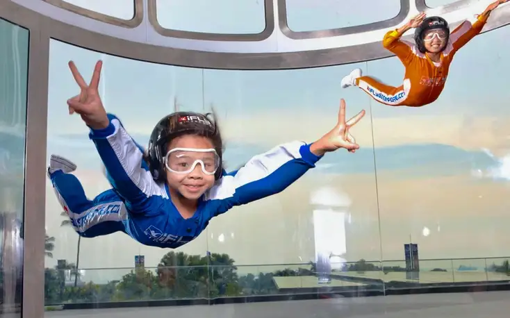 Thrill of Indoor Skydiving