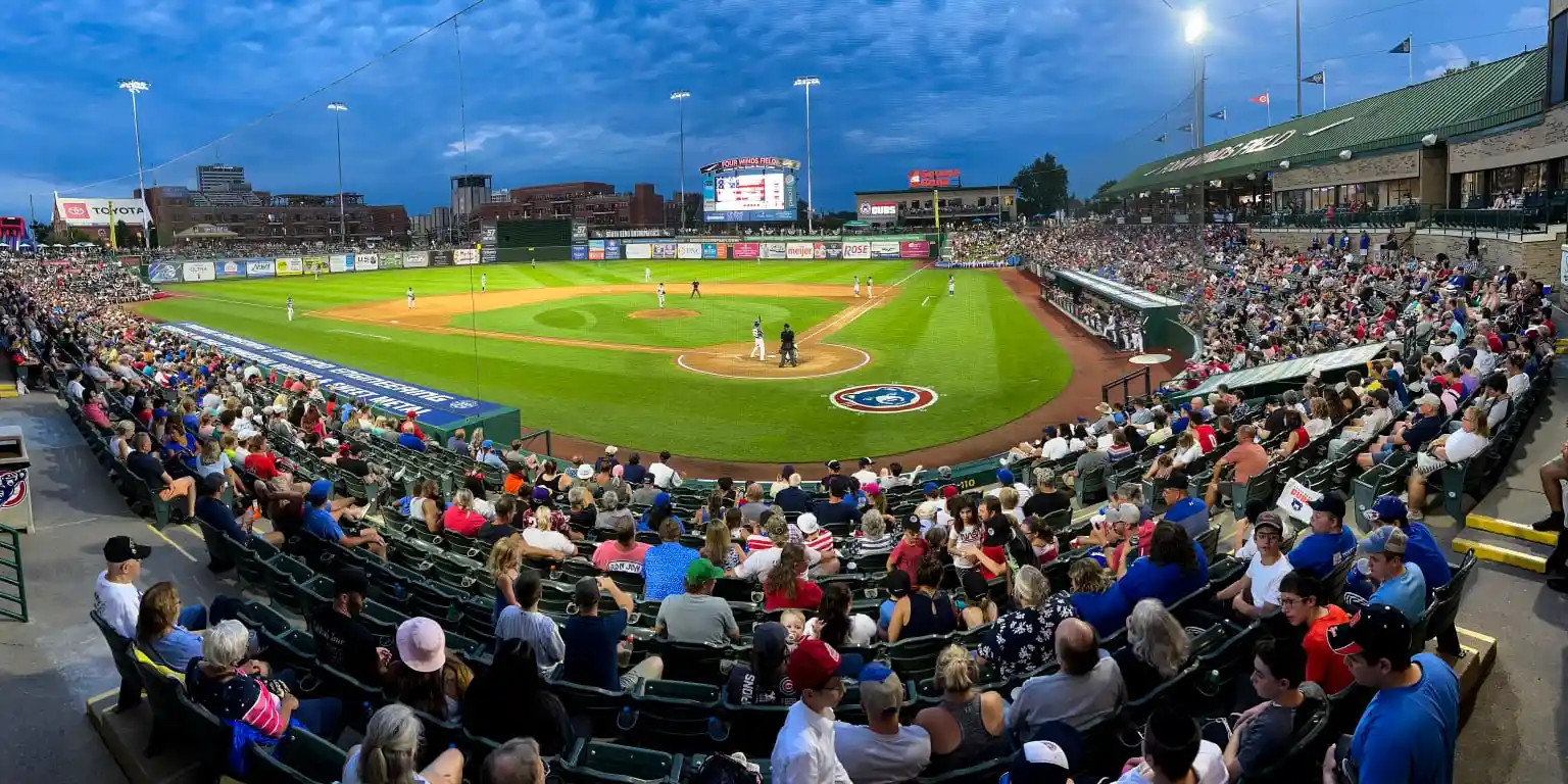 Go to a South Bend Cubs baseball game!