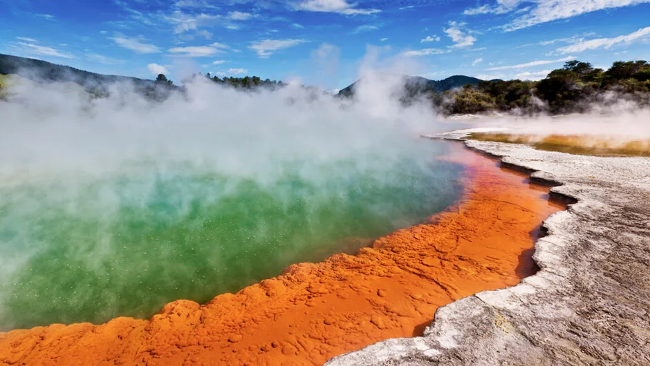 Champagne Pool, New Zealand