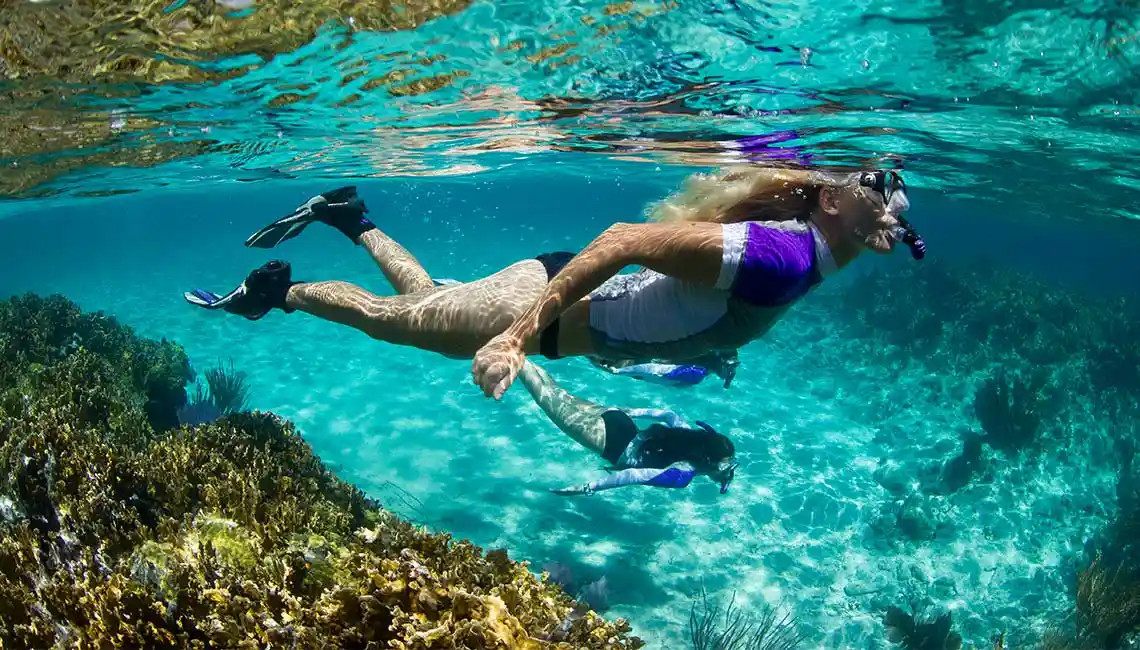 Snorkeling Red Beach Greece
