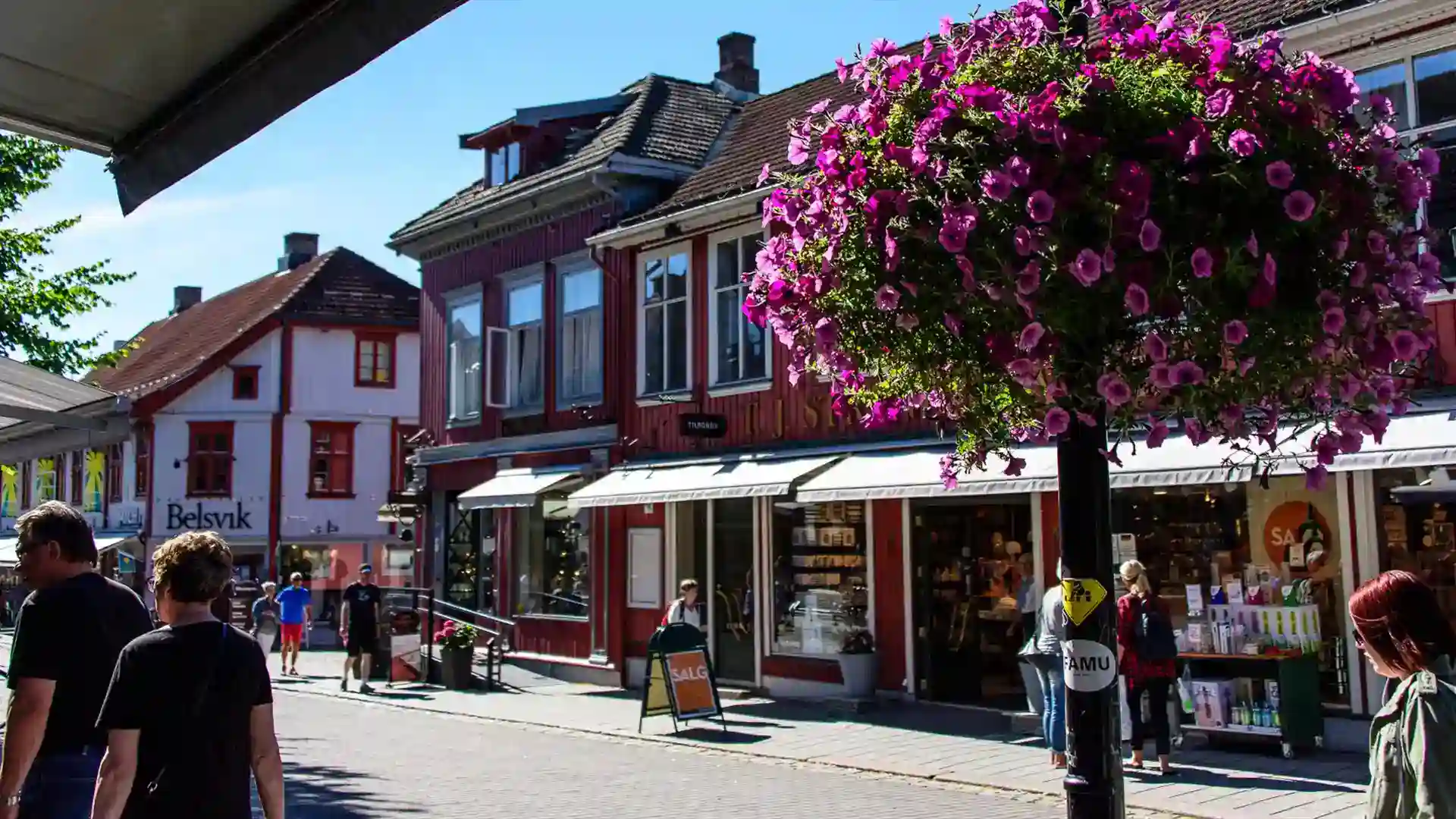 The Alpine Town of Lillehammer