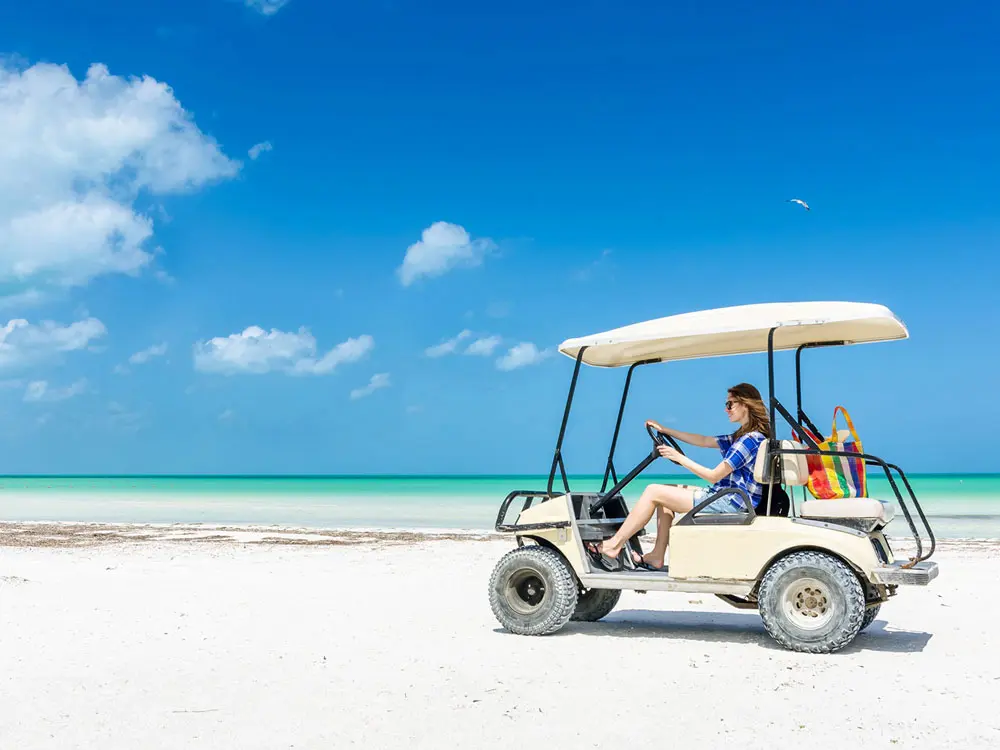 Isla Mujeres Island's Golf Cart Tour