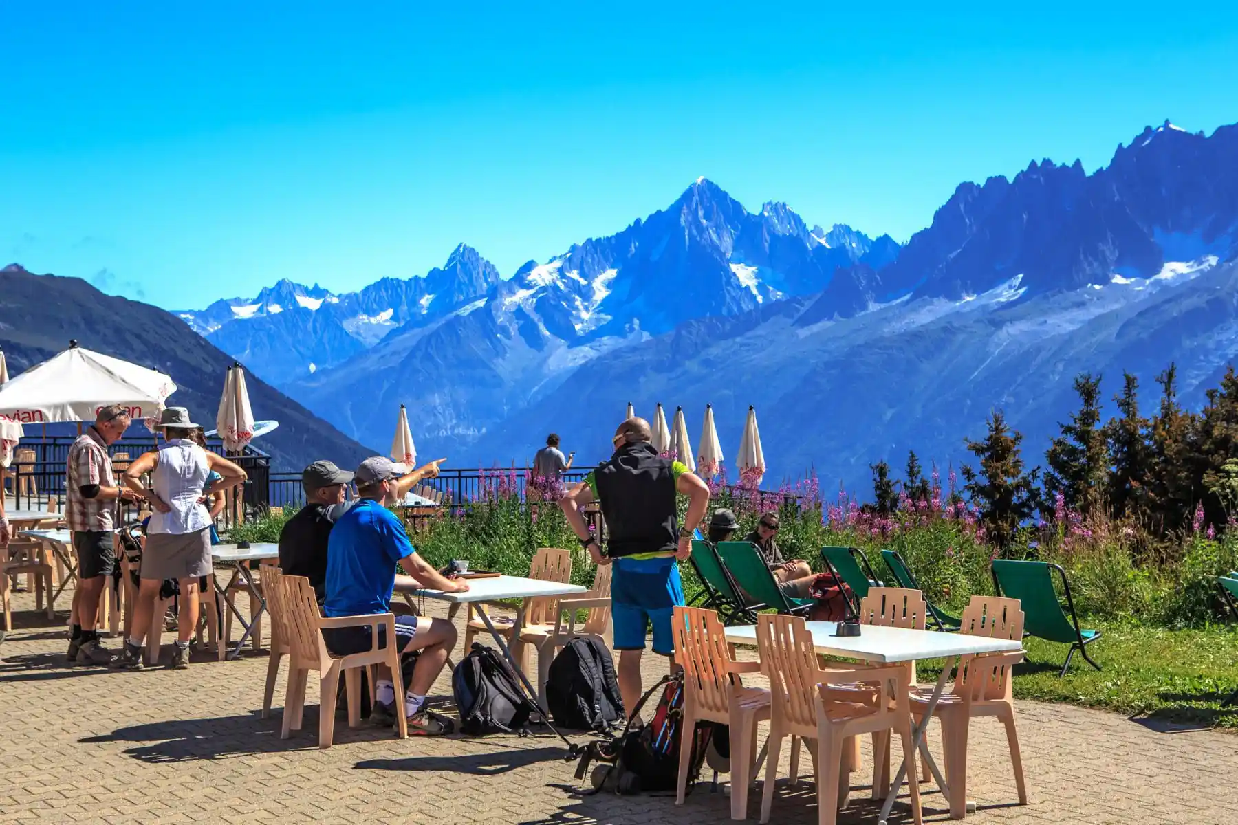 Summer At Ski Resorts In France