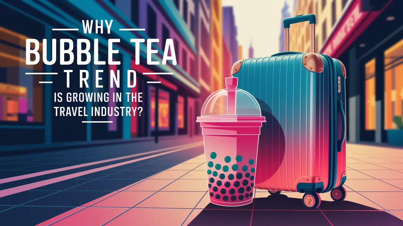 Why Bubble Tea Trend is Growing in the Travel Industry?