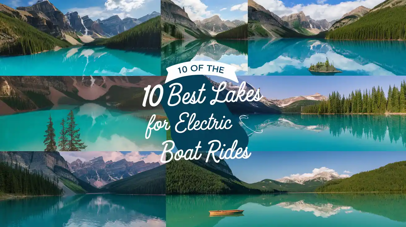 10 of the Best Lakes in USA for Electric Boat Rides