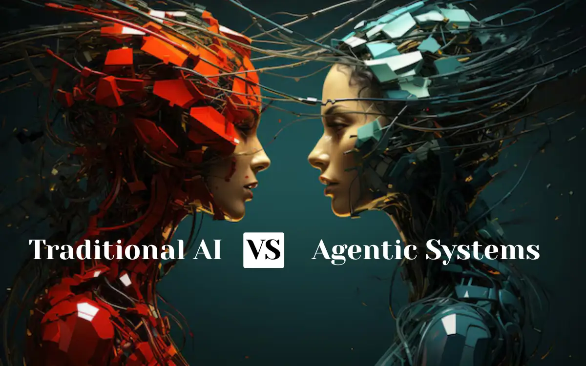 Traditional AI vs. Agentic Systems