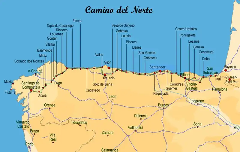 Short Easier Camino de Santiago Tours - Ultimate 10 Days Guide 8 Camino del Norte – Ribadeo to Santiago