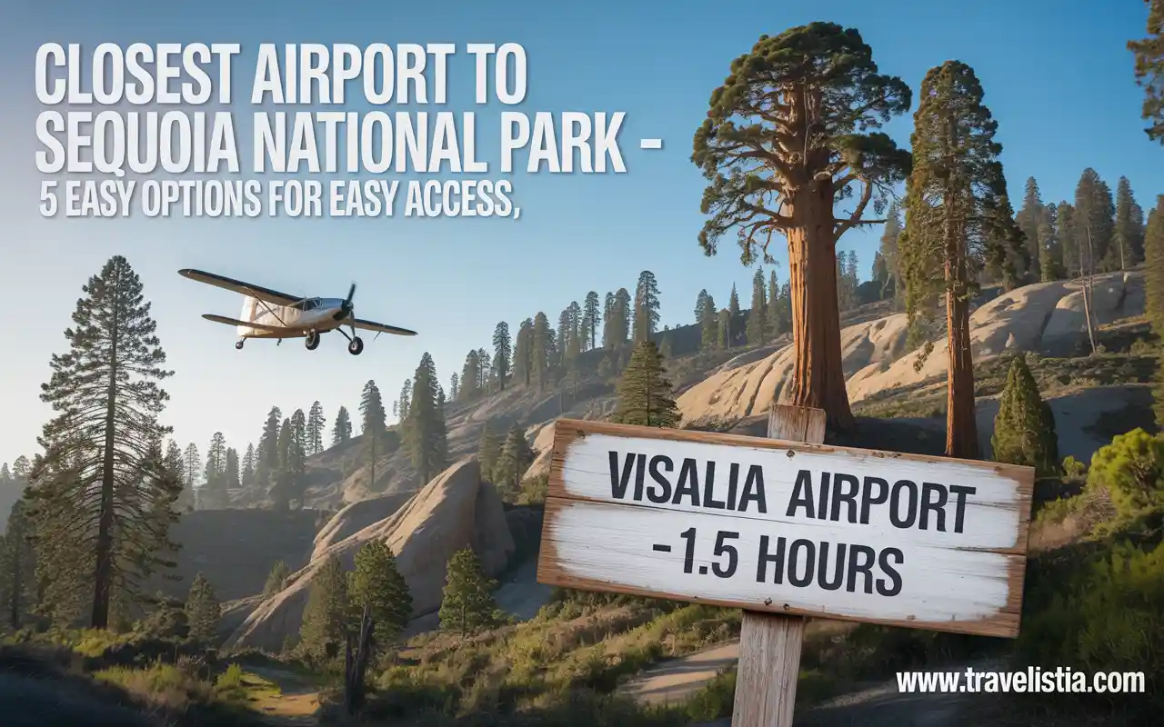Closest Airport to Sequoia National Park – 5 Easy Options For Easy Access