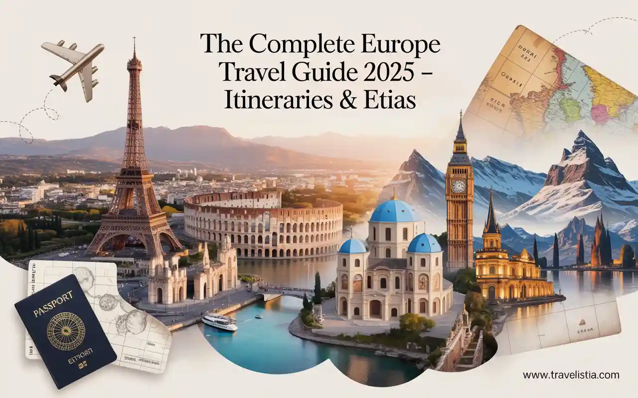 The Complete Europe Travel Guide 2025 – Itineraries & ETIAS