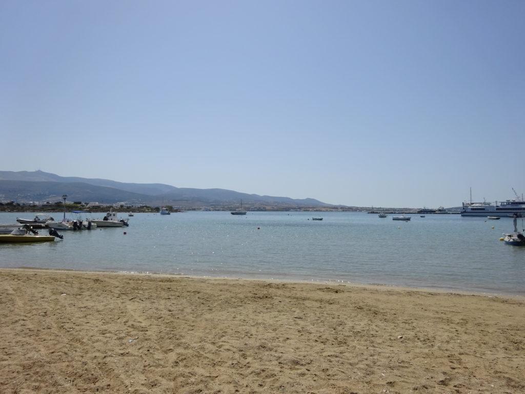 Piso Livadi beach in Paros